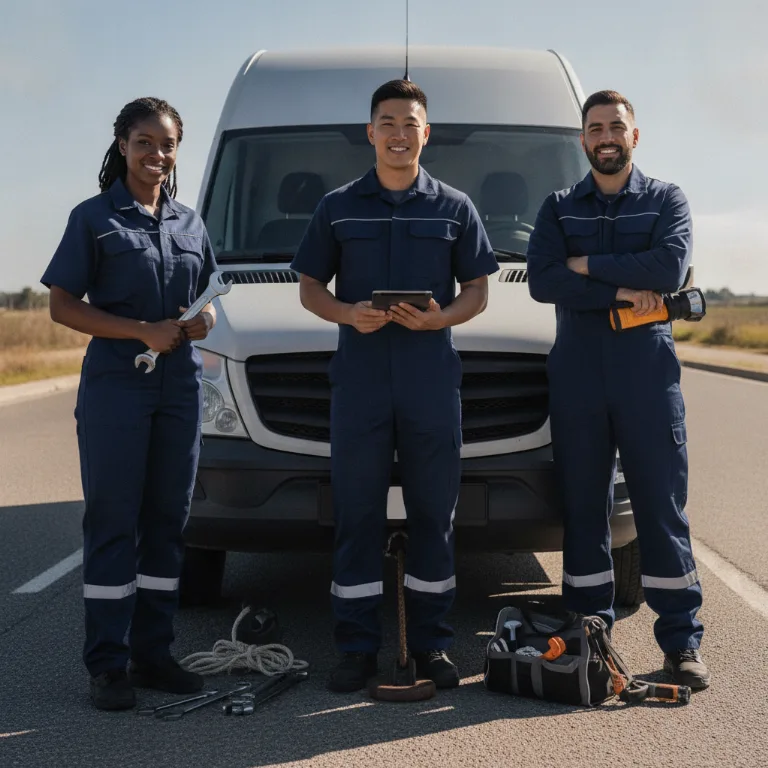 Car Towing team in Val-des-Arbres